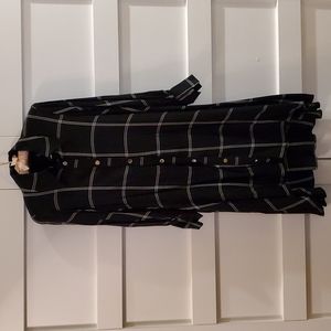 NWT Zara Button Down Shirt Dress